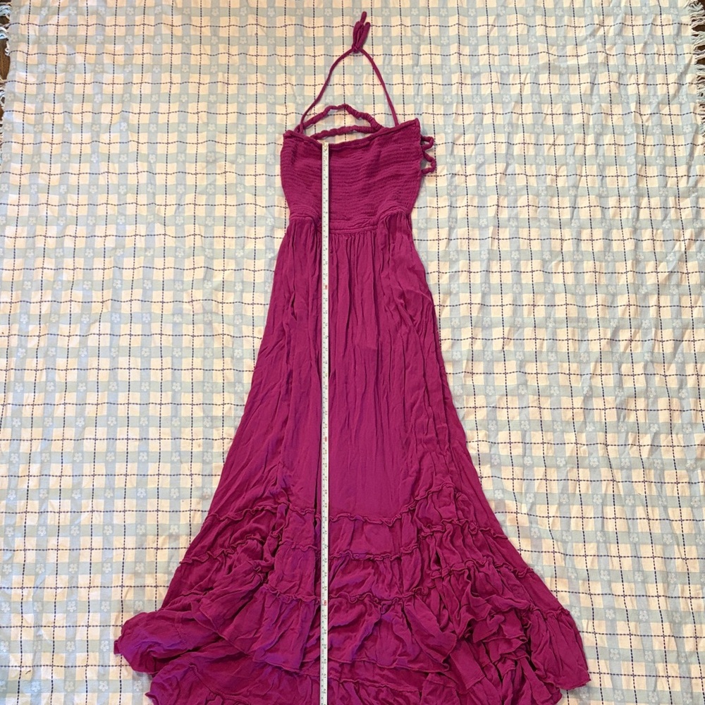 Elegant Purple Maxi Dress